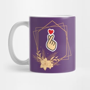 Oppa / heart Mug